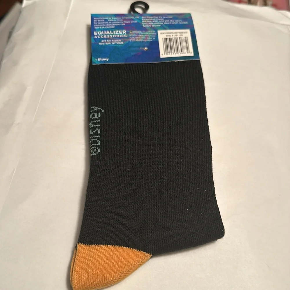 Wicked Queen yellow crew socks SZ 9-13